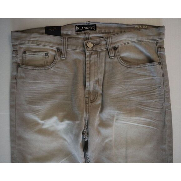 BLANKNYC 70U-1381 Men's Sz 33 Gray 014 Slim Fit Denim Jeans - Picture 3 of 10